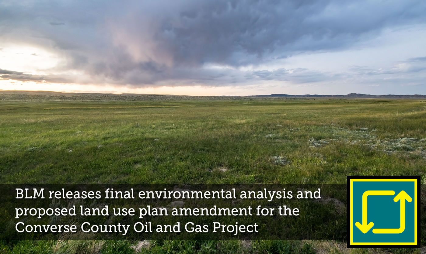 BLM Environmental Analysis for Converse County Oil & Gas Project