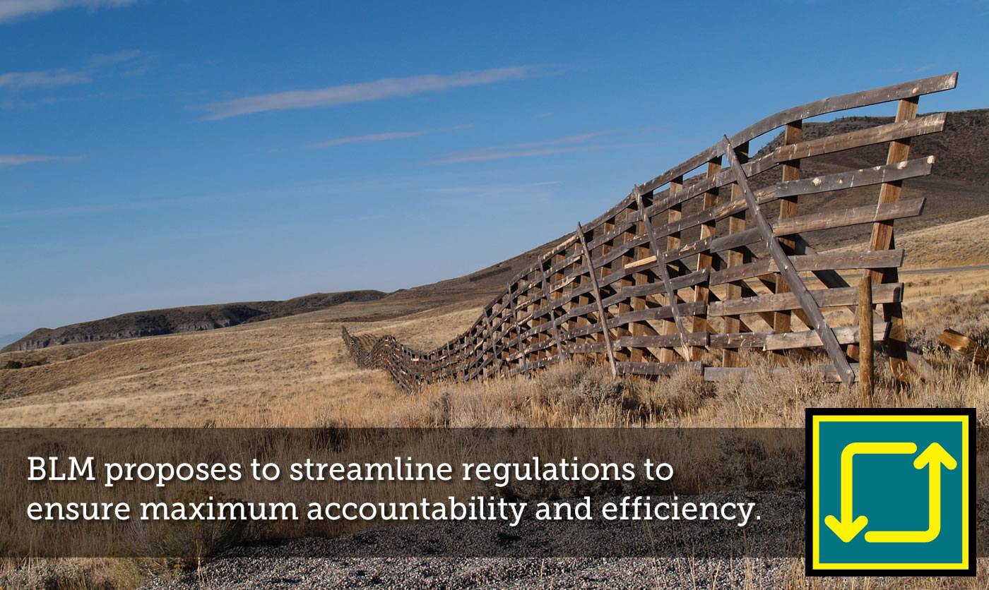 BLM proposes streamlined regulations