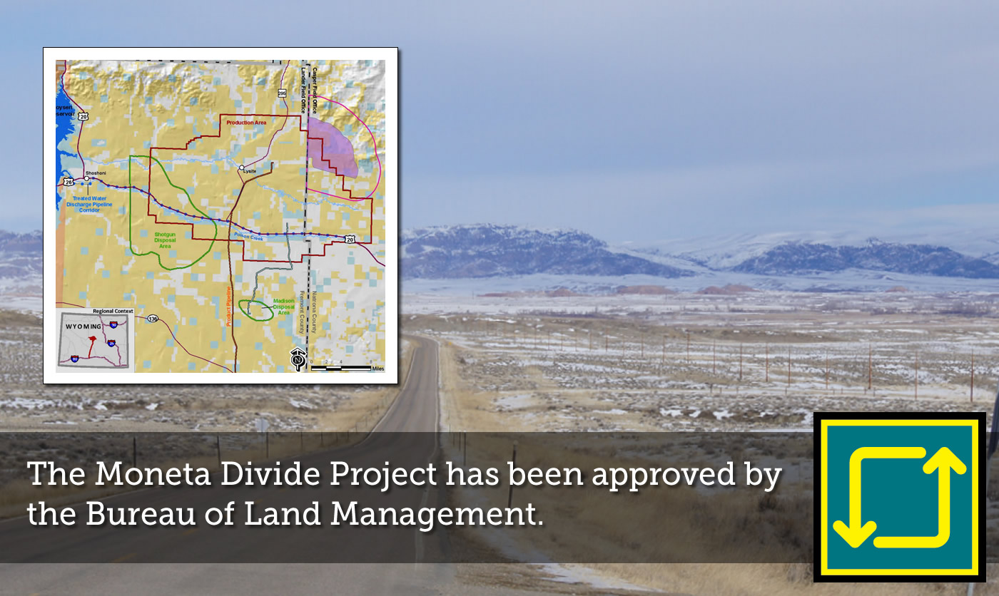 Moneta Divide Project approved by BLM