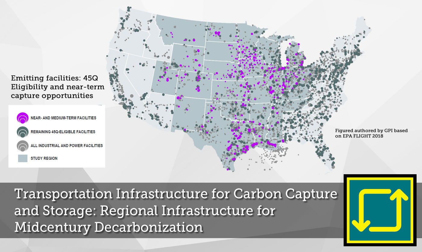 Transportation Infrastructure for Carbon Capture and Storage