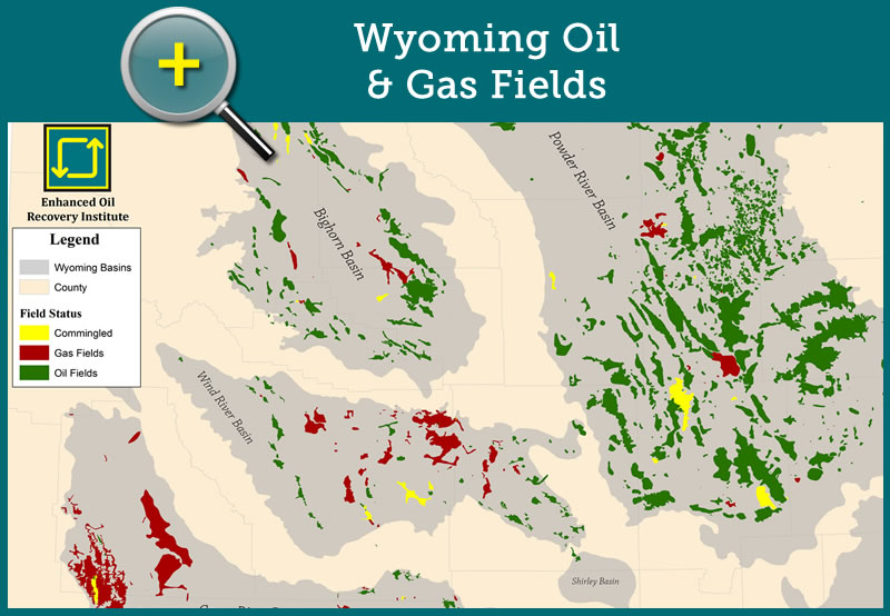 Wyoming Oil & Gas Fields