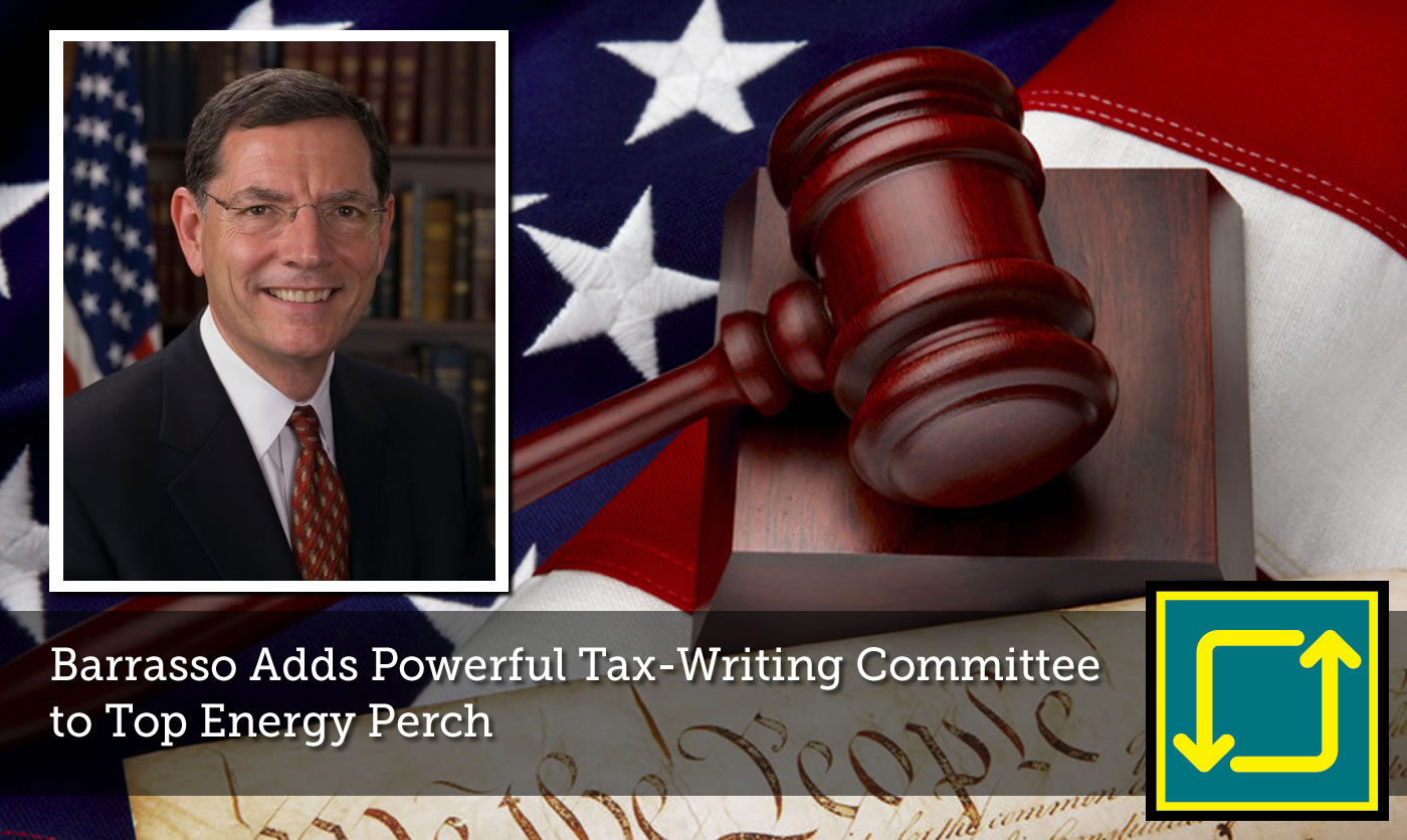 Barrasso seated on Senate Energy and Natural Resources Committee