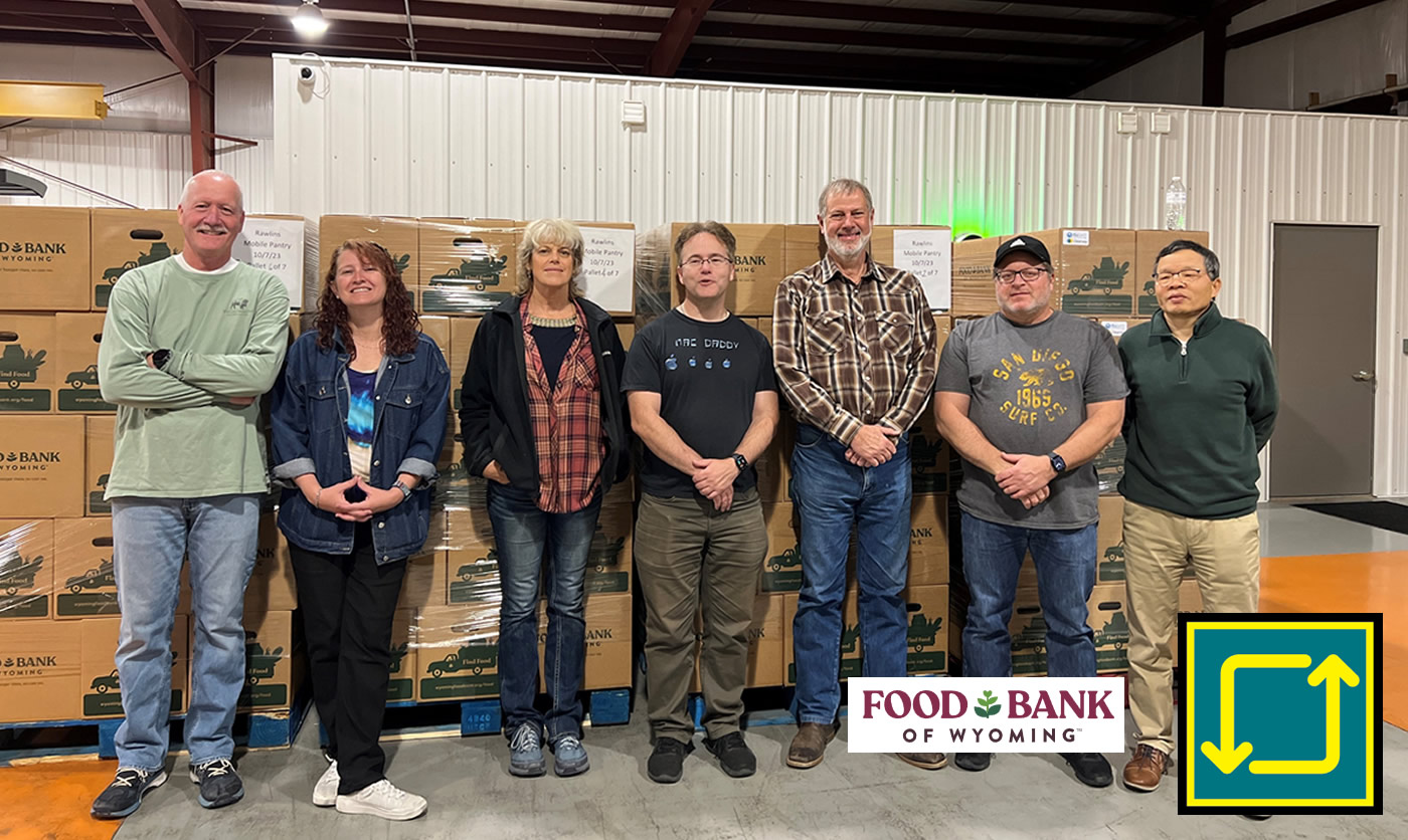 EORI Volunteers at Food Bank of Wyoming
