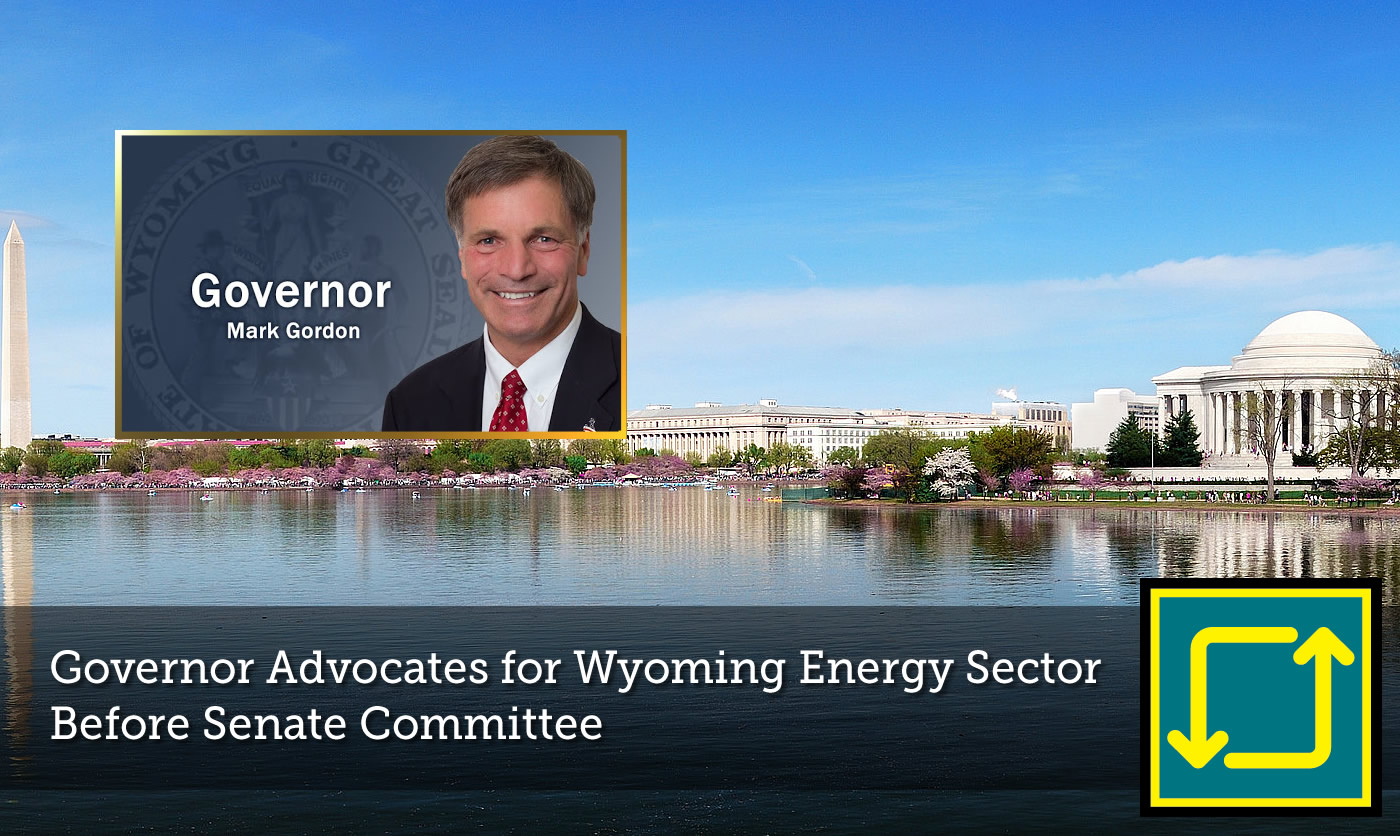 Gordon Advocates for Wyoming Energy