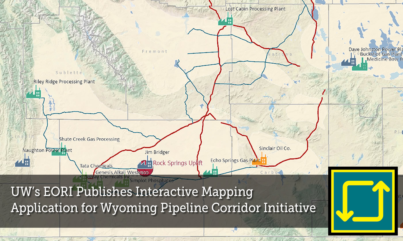 Interactive Mapping Application for the Wyoming Pipeline Corridor Initiative