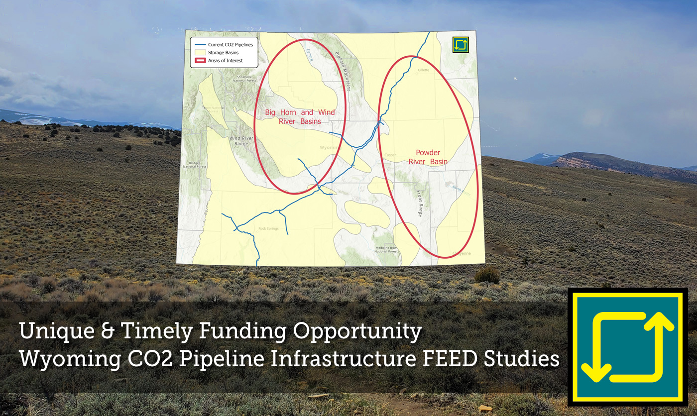 Unique and Timely Funding Opportunity - Wyoming CO2 Pipeline Infrastructure FEED Studies