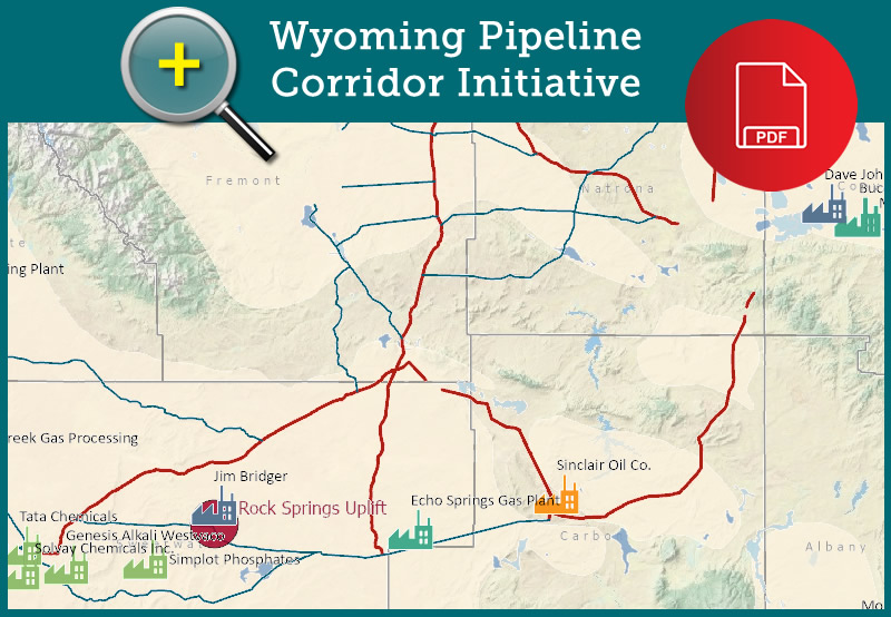 Wyoming Pipeline Corridor Initiative PDF Map