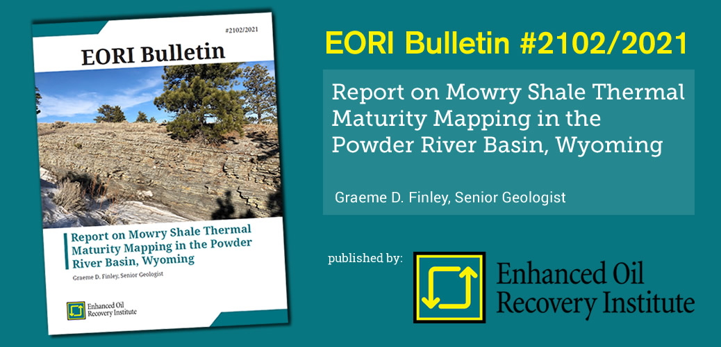 Mowry Shale Thermal Maturity Mapping in the Powder River Basin