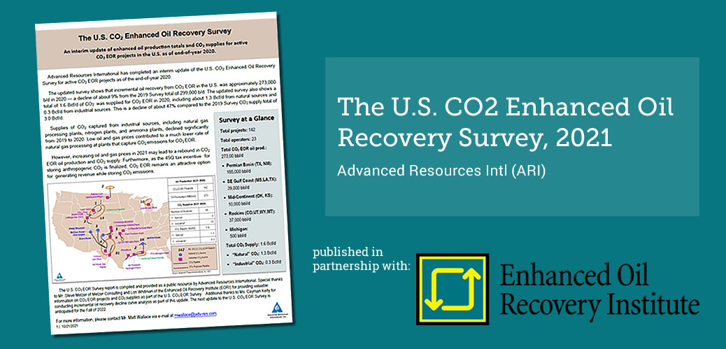 CO2 Enhanced Oil Recovery Survey