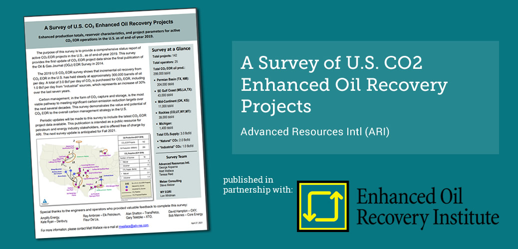 Survey of U.S. CO2 Enhanced Oil Recovery Projects