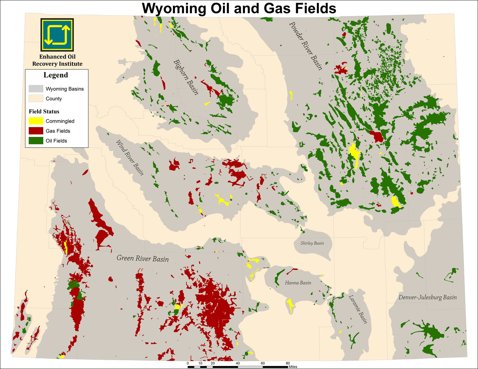 Wyoming Oil And Gas Field Maps