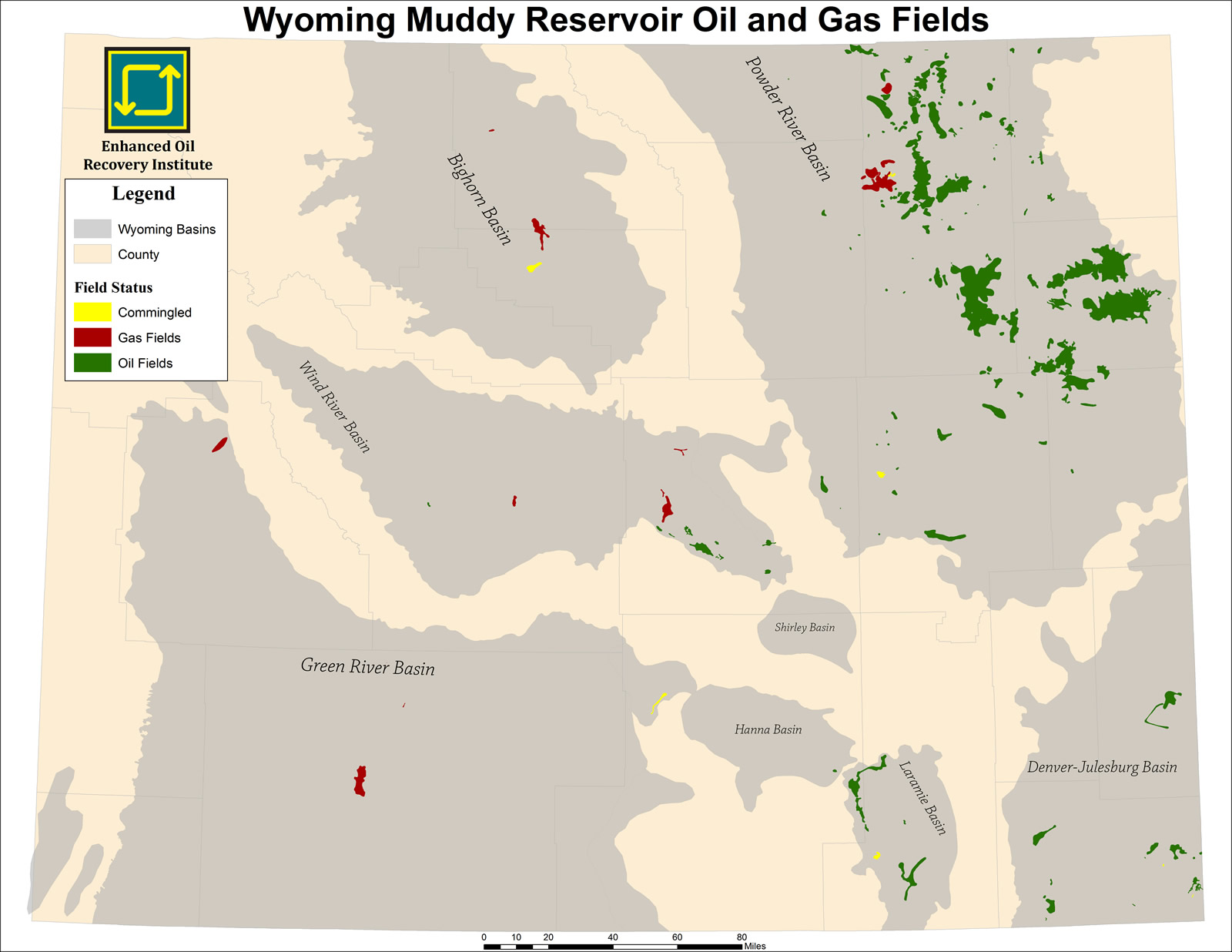 Wyoming Muddy Reservoir