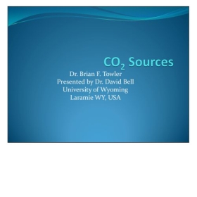 CO2 Sources