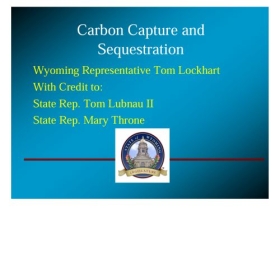 Carbon Capture and Sequestration