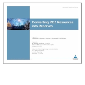 Converting ROZ Resources into Reserves