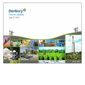 Denbury, Grieve Update (2012)