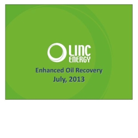 LINC Energy, Underground Coal Gasification (UCG)