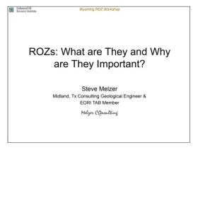 ROZs (Residual Oil Zones): What are They and Why are They Important?