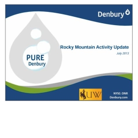 Rocky Mountain Activity Update