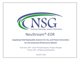 Supplying Field Deployable Systems for CO2 and Power Generation for the Enhanced Oil Recovery Market