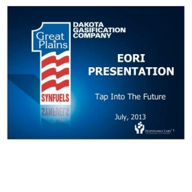 Tap Into The Future, Dakota Gasification Company